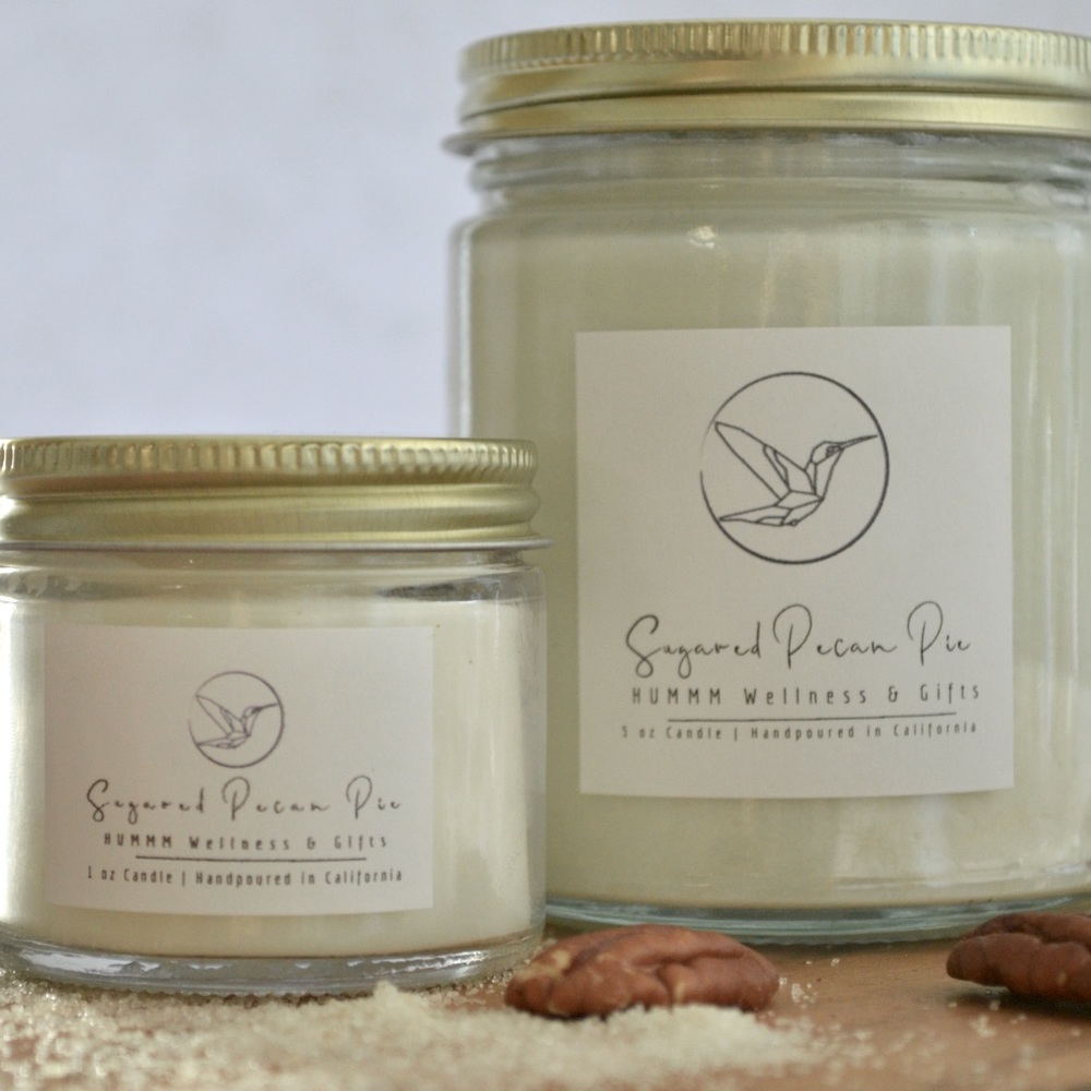 Sugared Pecan Pie 🥧 Hand-poured Artisanal Luxury Candle (1 L or BOGO free S)